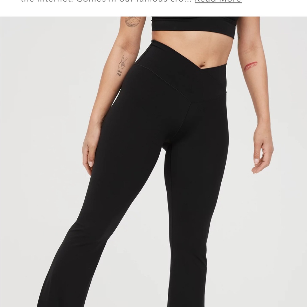 OFFLINE by Aerie Real Me Crossover Flare Legging – Size Medium